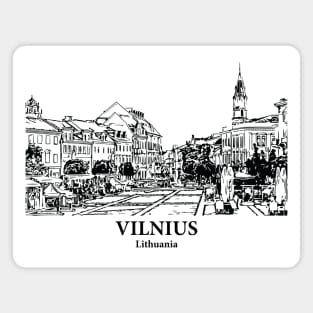 Vilnius - Lithuania Magnet